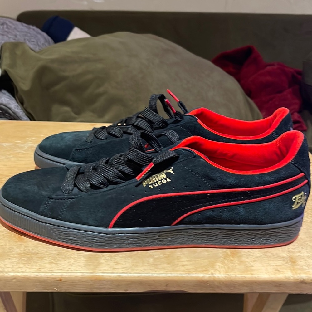 FUBU suede Pumas